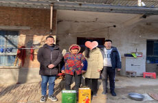 河南牧业经济学院开展家庭经济困难学生“冬季送温暖”活动